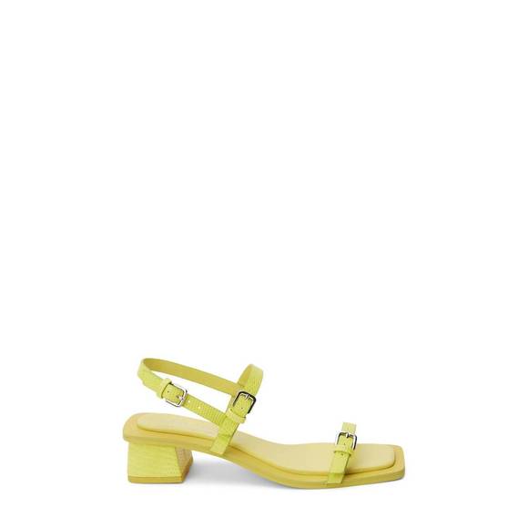 NEW MATISSE women's maya slingback sandal in lime lizzard - Picture 1 of 5
